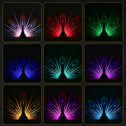 Modern Illuminated Wall Sculpture